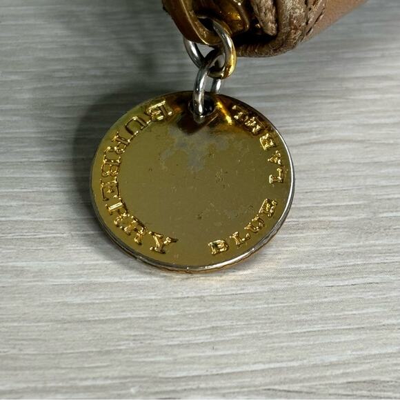 Burberry Long Wallet with Nova Check Interior Leather Zip Around Brown Women's - Picture 4 of 8